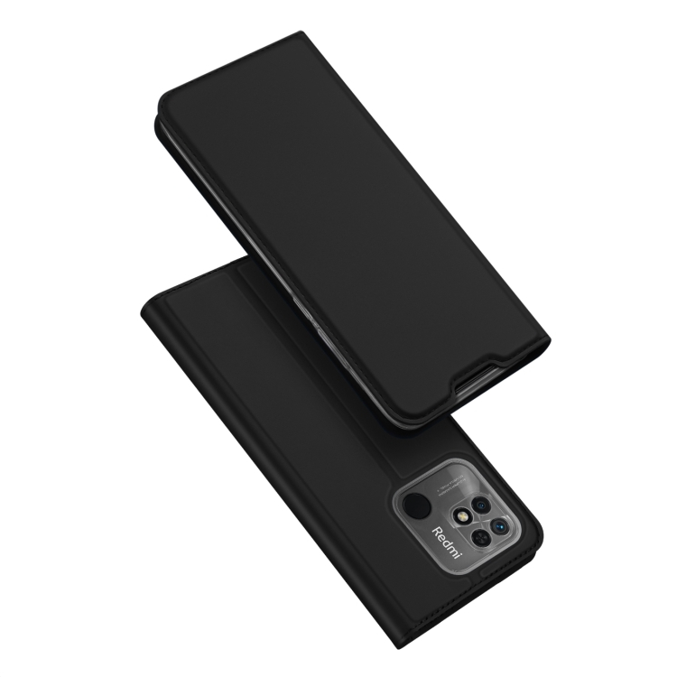 DUX pénztárca huzat Xiaomi Redmi 10C fekete akciós termékkép 1