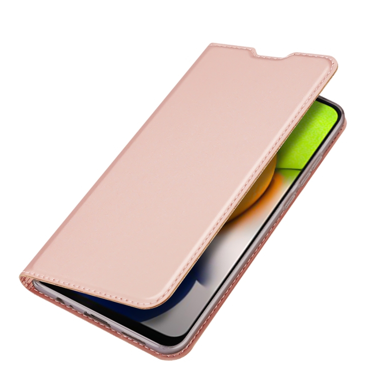 DUX Wallet tok Samsung Galaxy A03 rózsaszín akciós termékkép 1