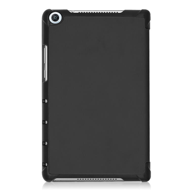 LEATHER Zaklápací obal Huawei MediaPad M5 Lite 8.0" čierny termék 2. képe
