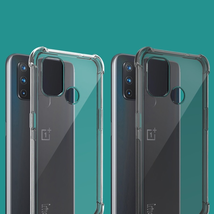IMAK Szilikon védőburkolat + OnePlus Nord N100 átlátszó fólia termék 2. képe