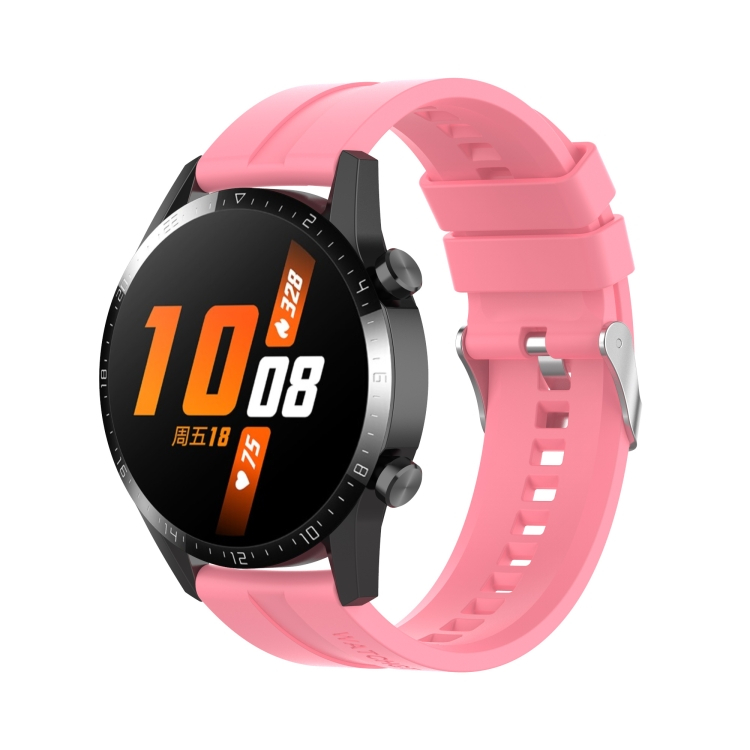 Huawei Watch GT2 46 mm-es rózsaszín szíj akciós termékkép 1