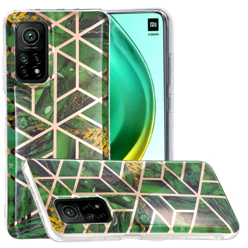 GEOMETRIC ART Kryt Xiaomi Mi 10T / Mi 10T Pro SÖTÉTZÖLD termék 2. képe