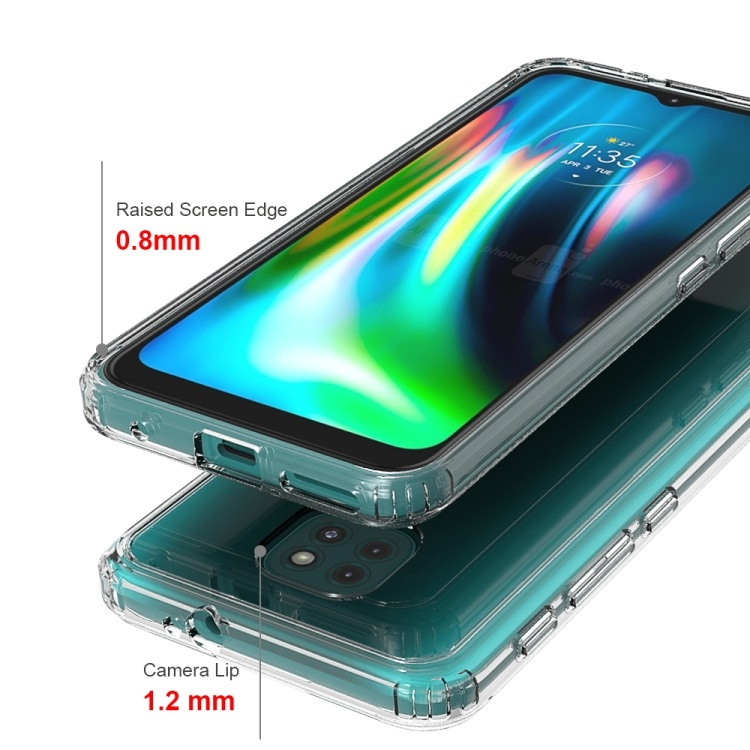 SHOCK Extra strapabíró burkolat Motorola Moto G9 Play / E7 Plus átlátszó termék 2. képe