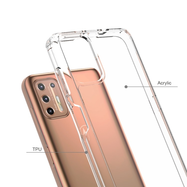 SHOCK Extra strapabíró burkolat Motorola Moto G9 Plus átlátszó termék 2. képe