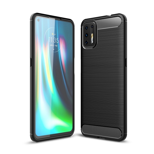 FLEXI TPU burkolat Motorola Moto G9 Plus fekete akciós termékkép 1