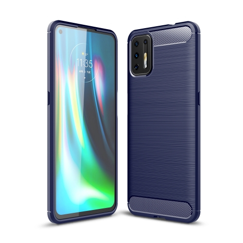 FLEXI TPU burkolat Motorola Moto G9 Plus kék akciós termékkép 1