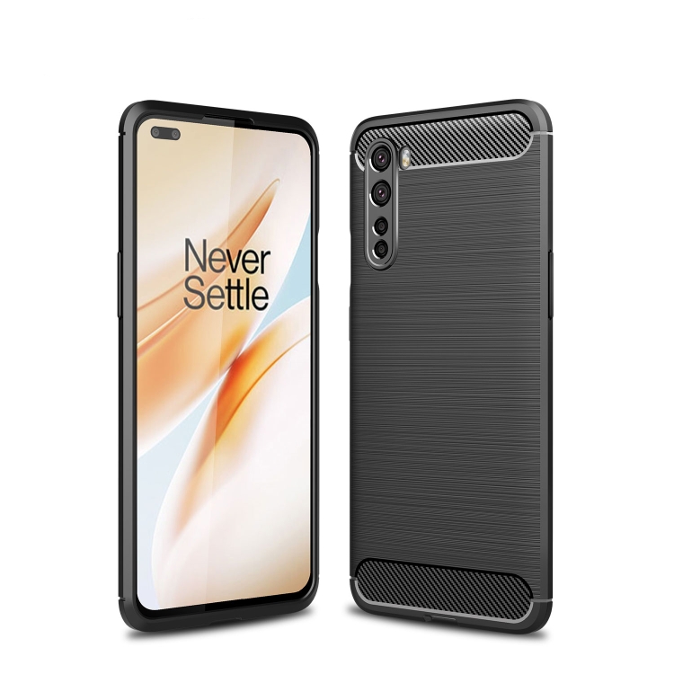 FLEXI TPU Cover OnePlus Nord fekete akciós termékkép 1
