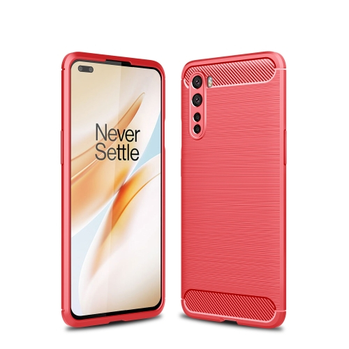 FLEXI TPU Cover OnePlus Nord piros akciós termékkép 1