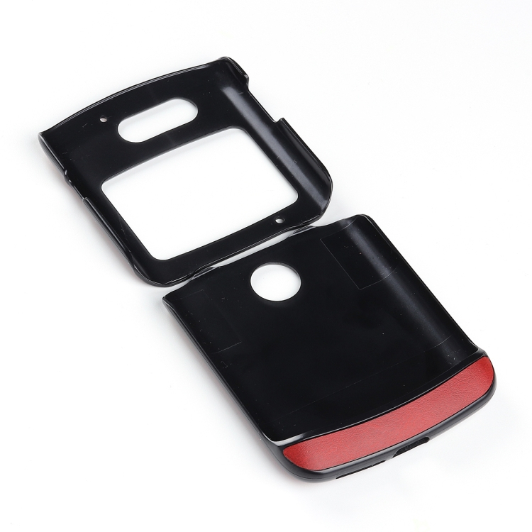 LEATHER TPU Védőburkolat Motorola Razr 5G piros termék 2. képe