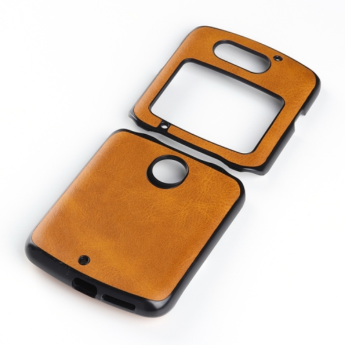 LEATHER TPU Védőburkolat Motorola Razr 5G barna akciós termékkép 1