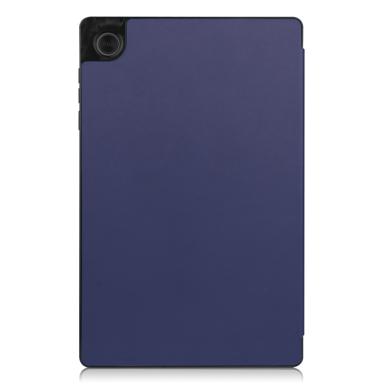 LEATHER Flip tok Lenovo Tab M10 2. generáció (TB-X306F / ZA6W0090CZ / ZA6V0119CZ) sötétkék termék 2. képe