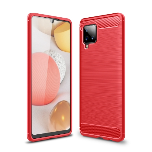FLEXI TPU burkolat Samsung Galaxy A42 5G piros akciós termékkép 1