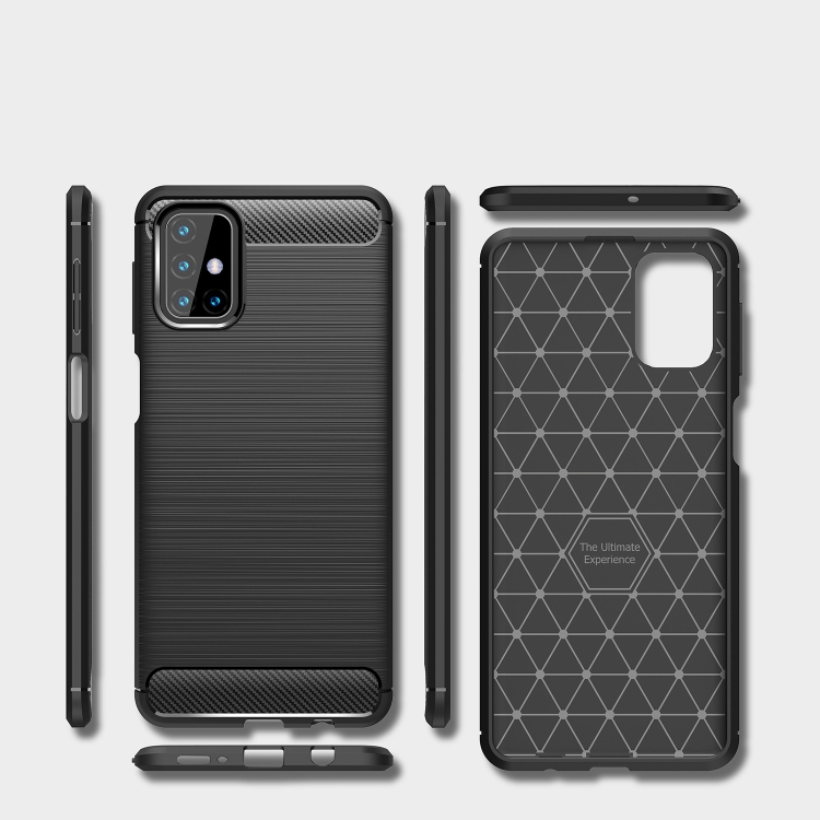 FLEXI TPU burkolat Samsung Galaxy M31s fekete termék 2. képe