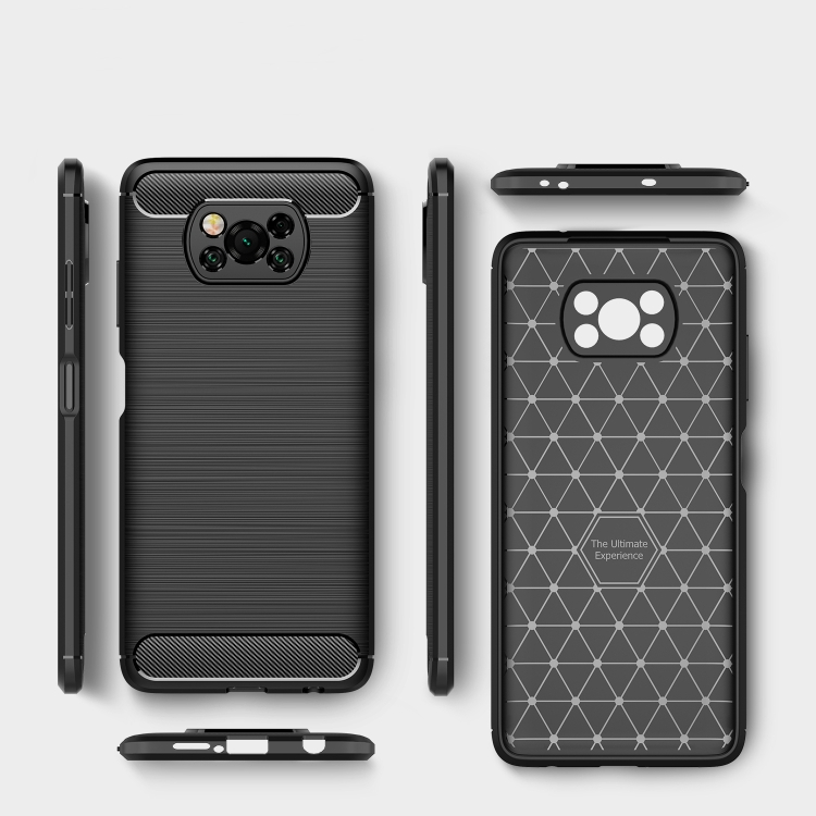 FLEXI TPU Cover Xiaomi Poco X3 NFC / X3 Pro vörös termék 2. képe
