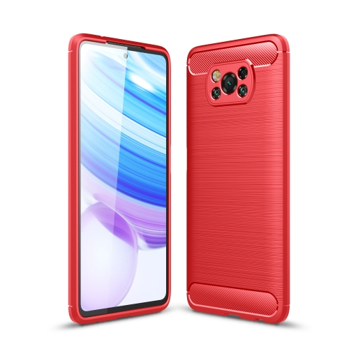 FLEXI TPU Cover Xiaomi Poco X3 NFC / X3 Pro vörös akciós termékkép 1