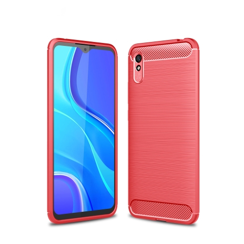FLEXI TPU burkolat Xiaomi Redmi 9A / 9AT piros akciós termékkép 1