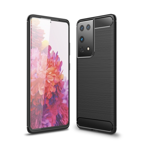 FLEXI TPU burkolat Samsung Galaxy S21 Ultra 5G fekete akciós termékkép 1