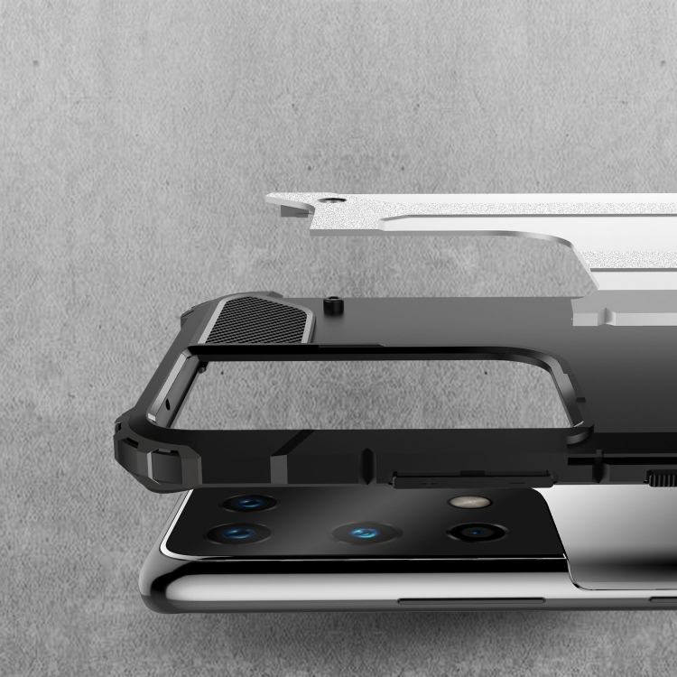 TOUGH védőburkolat Samsung Galaxy S21 Ultra 5G fekete termék 2. képe