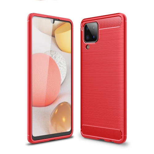 FLEXI TPU burkolat Samsung Galaxy A12 / M12 piros akciós termékkép 1