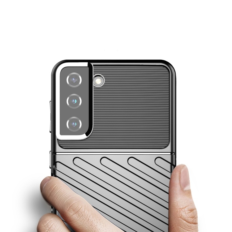 THUNDER Védőburkolat Samsung Galaxy S21 Plus 5G fekete termék 2. képe