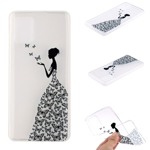 ART Szilikon huzat Huawei P Smart 2021 BUTTERFLY GIRL termék 2. képe