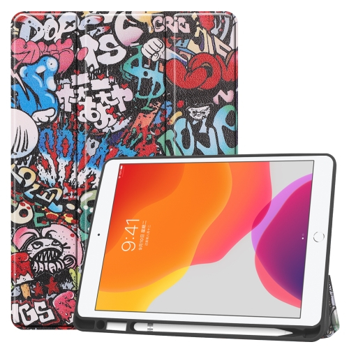 ART Apple iPad 10.2 2021/2020/2019 GRAFFITI flip tok termék 2. képe