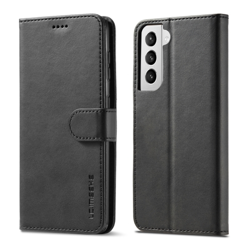 IMEEKE Wallet tok Samsung Galaxy S21 5G fekete akciós termékkép 1