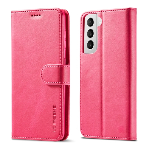 IMEEKE Wallet tok Samsung Galaxy S21 5G rózsaszín akciós termékkép 1