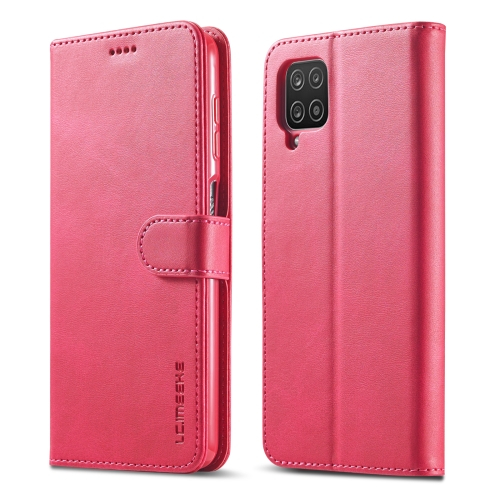 IMEEKE Wallet tok Samsung Galaxy A12 / M12 rózsaszín akciós termékkép 1