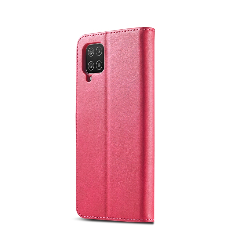 IMEEKE Wallet tok Samsung Galaxy A12 / M12 rózsaszín termék 2. képe