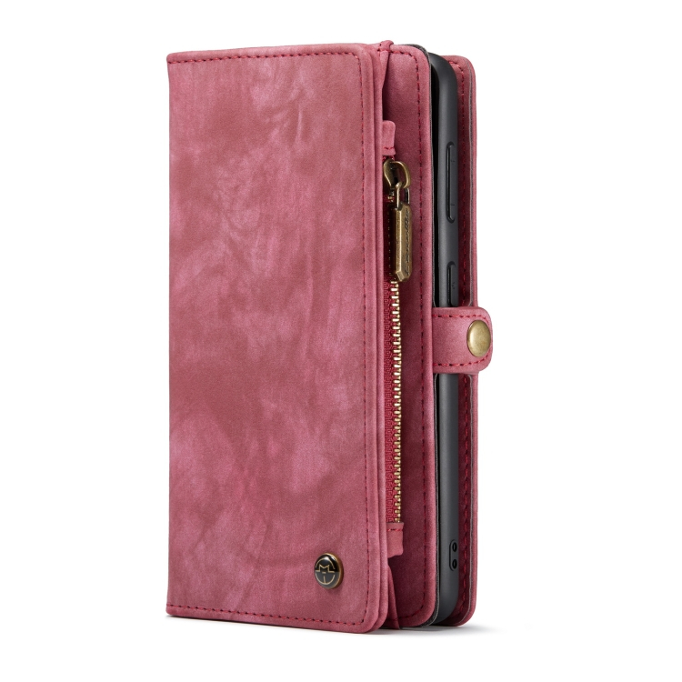 WALLET Védőtok 2 az 1-ben pénztárcával Samsung Galaxy S21 Plus 5G piros termék 2. képe