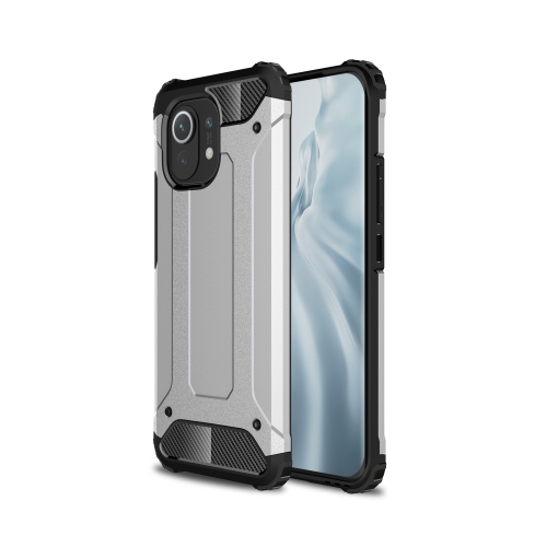 TOUGH Védőburkolat Xiaomi Mi 11 ezüst akciós termékkép 1