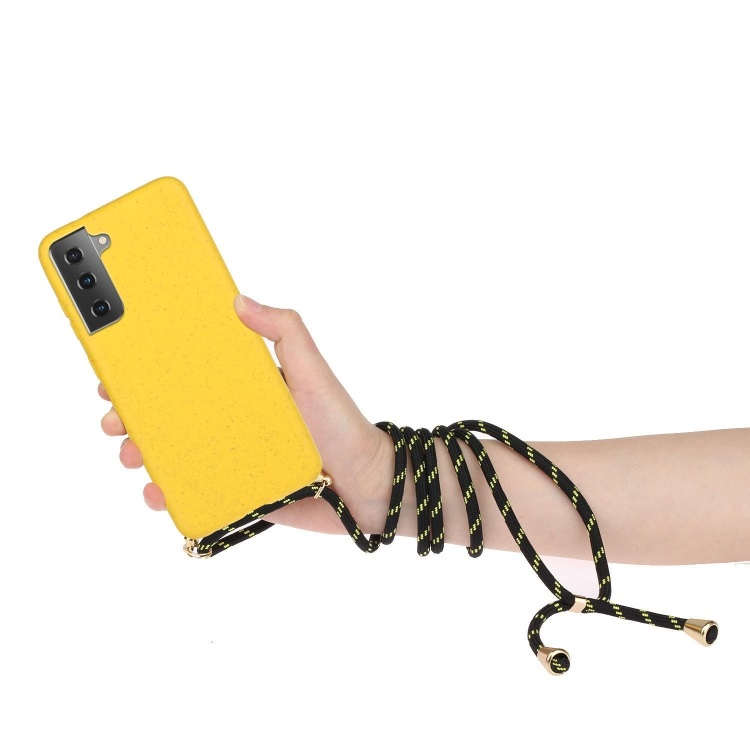 ROPE Huzat zsinórral Samsung Galaxy S21 Plus 5G sárga termék 2. képe