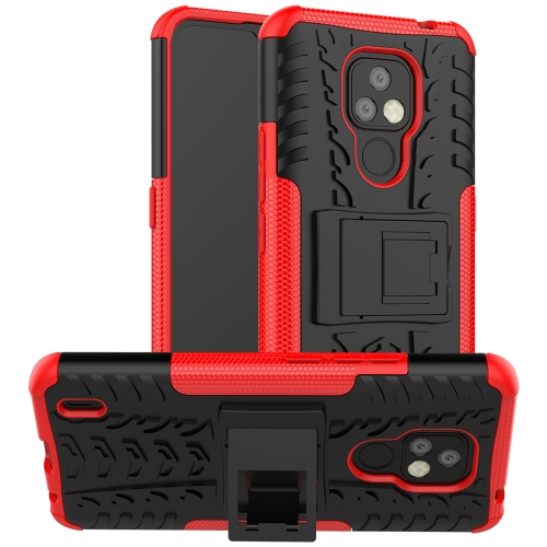 STAND Extra strapabíró burkolat Motorola Moto E7 piros