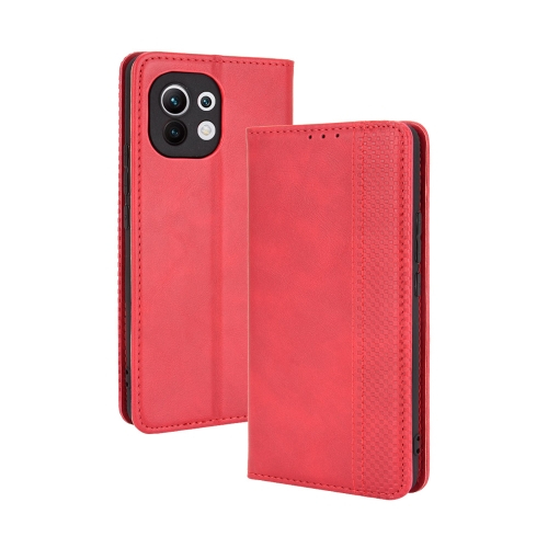 BUSINESS Pénztárca huzat Xiaomi Mi 11 piros akciós termékkép 1