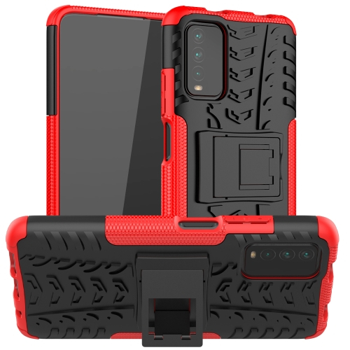 STAND Extra strapabíró tok Xiaomi Poco M3 piros akciós termékkép 1