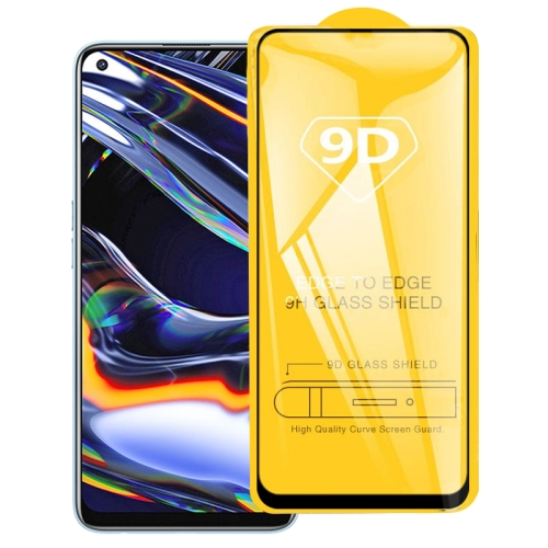 3D Tempered Glass Realme 7 Pro fekete akciós termékkép 1