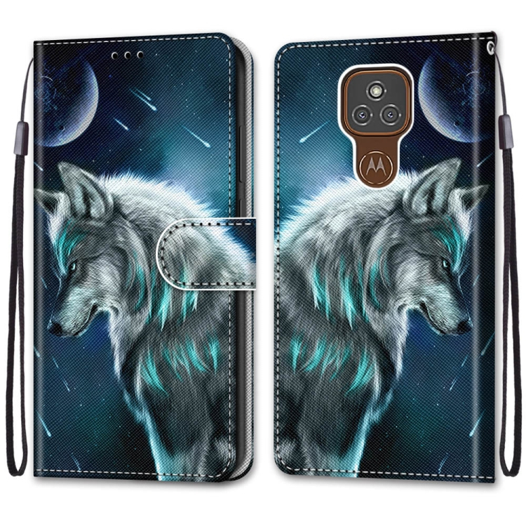 ART Motorola Moto G9 Play / E7 Plus WOLF pénztárcaborító akciós termékkép 1