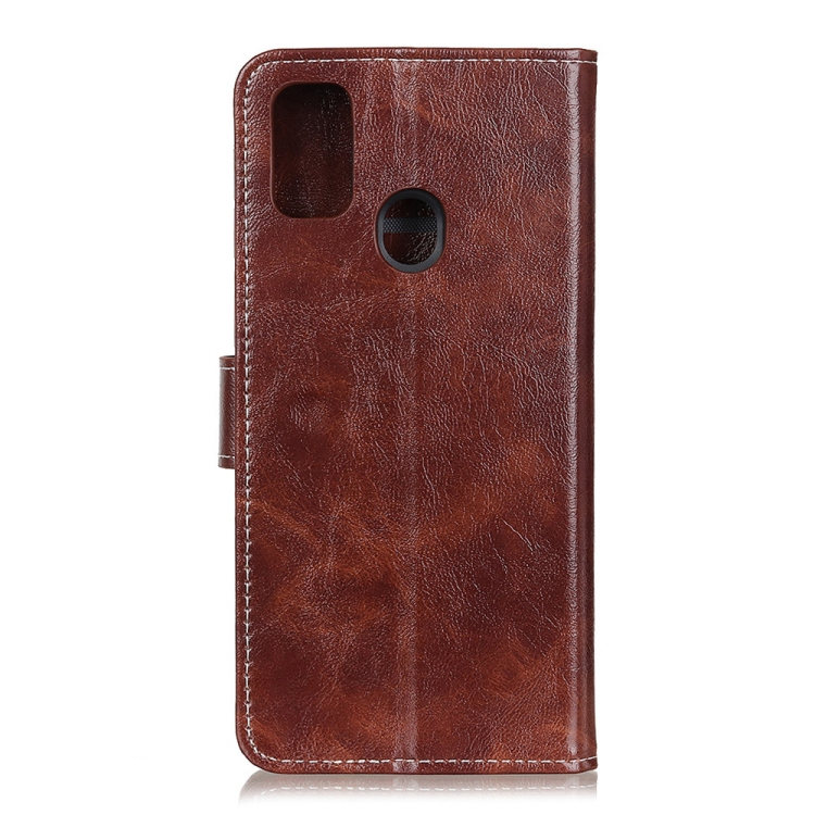 RETRO pénztárca tok Motorola Moto G10 / G20 / G30 barna termék 2. képe