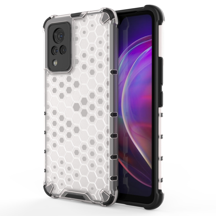 HONEYCOMB Védőburkolat Vivo V21 5G átlátszó akciós termékkép 1