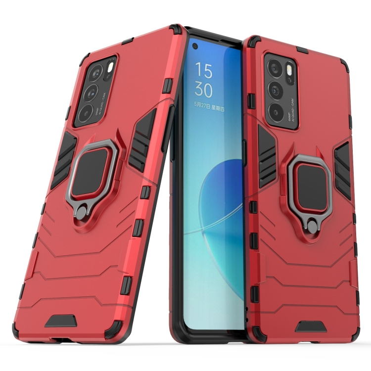 STRONG Védőburkolat Oppo Reno6 Pro 5G (MediaTek) piros akciós termékkép 1