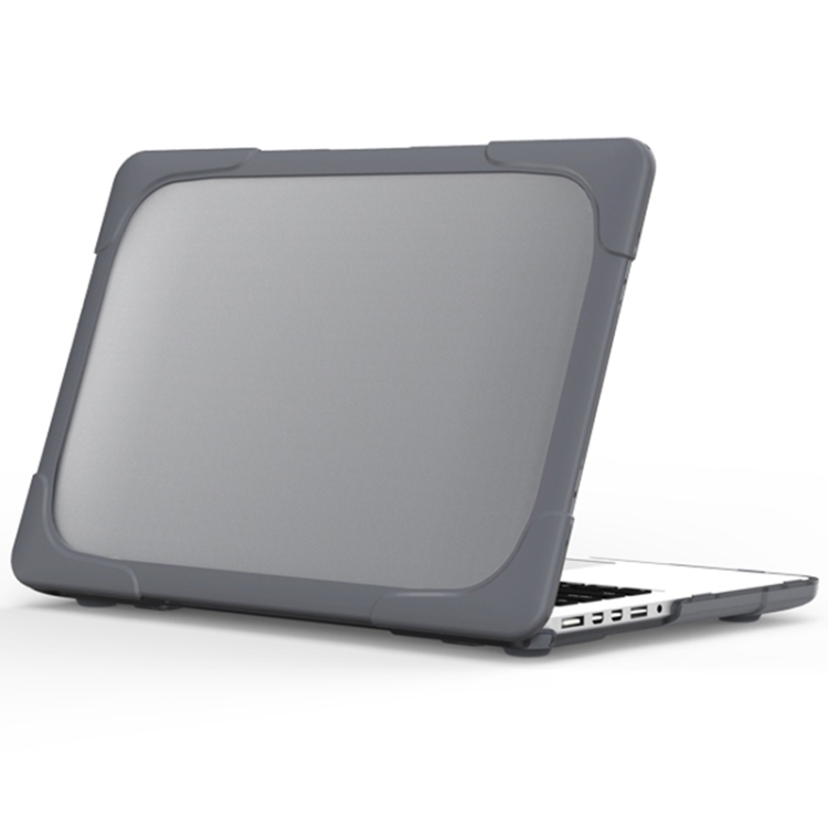 PROTEMIO RUGGED borító MacBookhoz Pro Retina 13" A1425 / A1502 szürke akciós termékkép 1