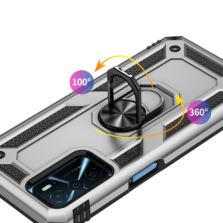 RING Védőtok Oppo A16 / A16s ezüsthöz termék 2. képe