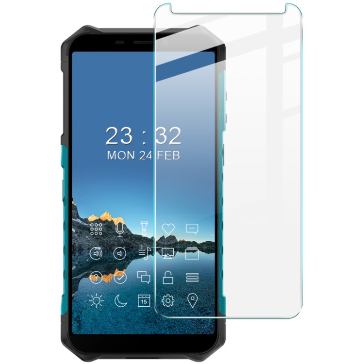 IMAK 3D LÁTHATATLAN Edzett üveg: Ulefone Armor X9 / X9 Pro akciós termékkép 1
