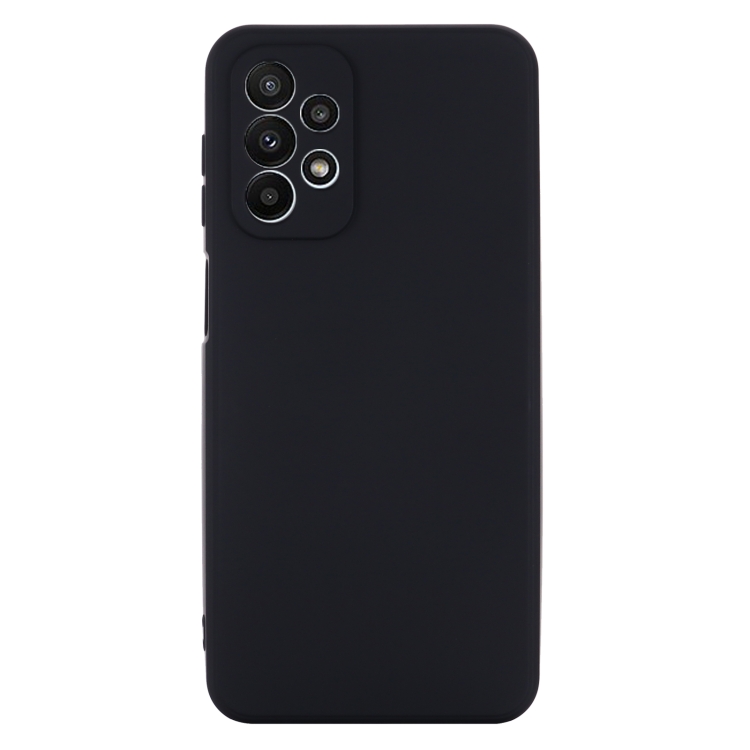 RUBBER Védőburkolat Samsung Galaxy A23 / A23 5G fekete termék 2. képe