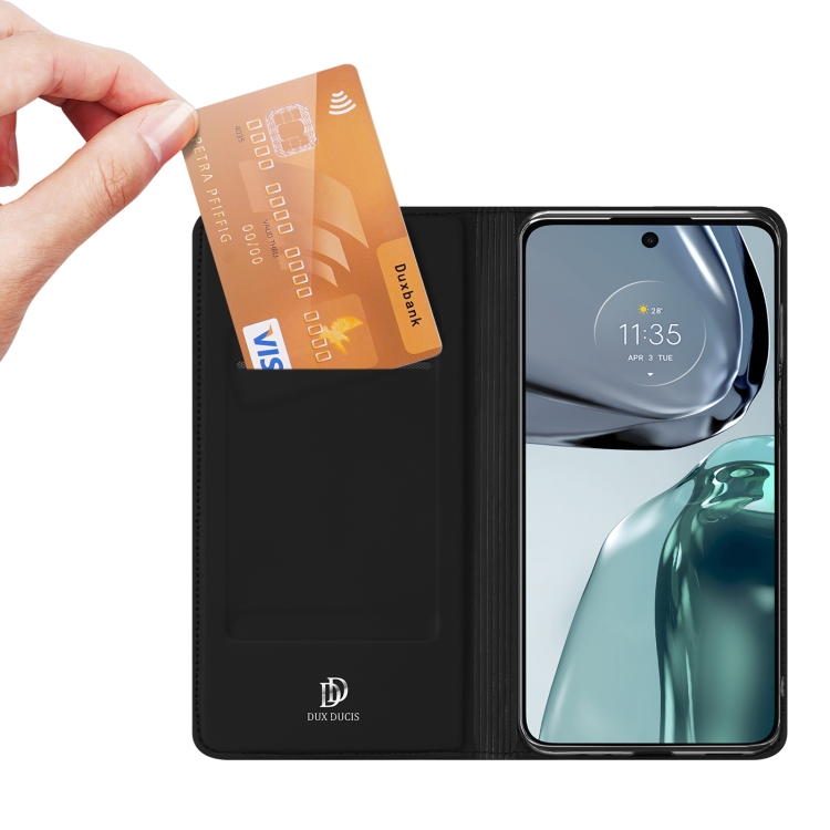 DUX pénztárcavédő Motorola Moto G62 5G fekete termék 2. képe