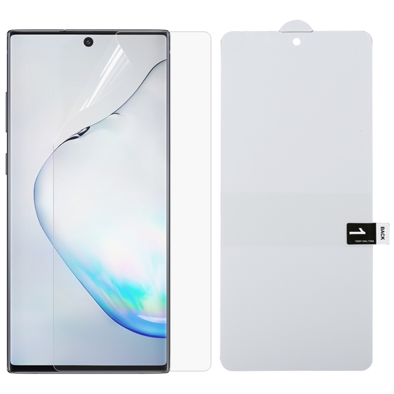 HYDROGEL Védőfólia a Samsung galaxishoz Note 10 Lite termék 2. képe