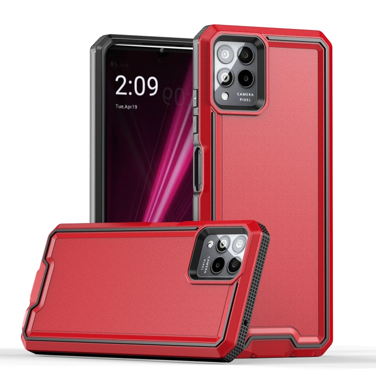 DOUBLE SZÍN Védőburkolat T Phone Pro piros