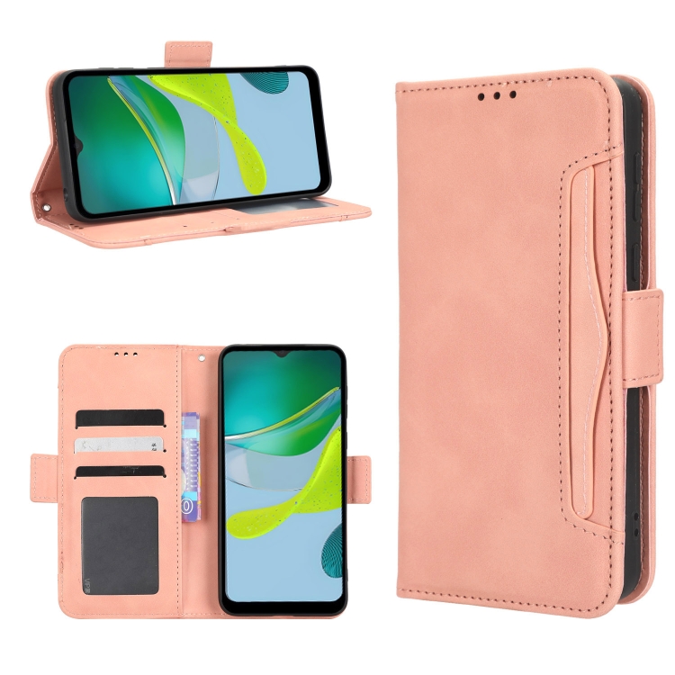 SLOT Pénztárcahuzat Motorola Moto-hoz E13 rózsaszín termék 2. képe