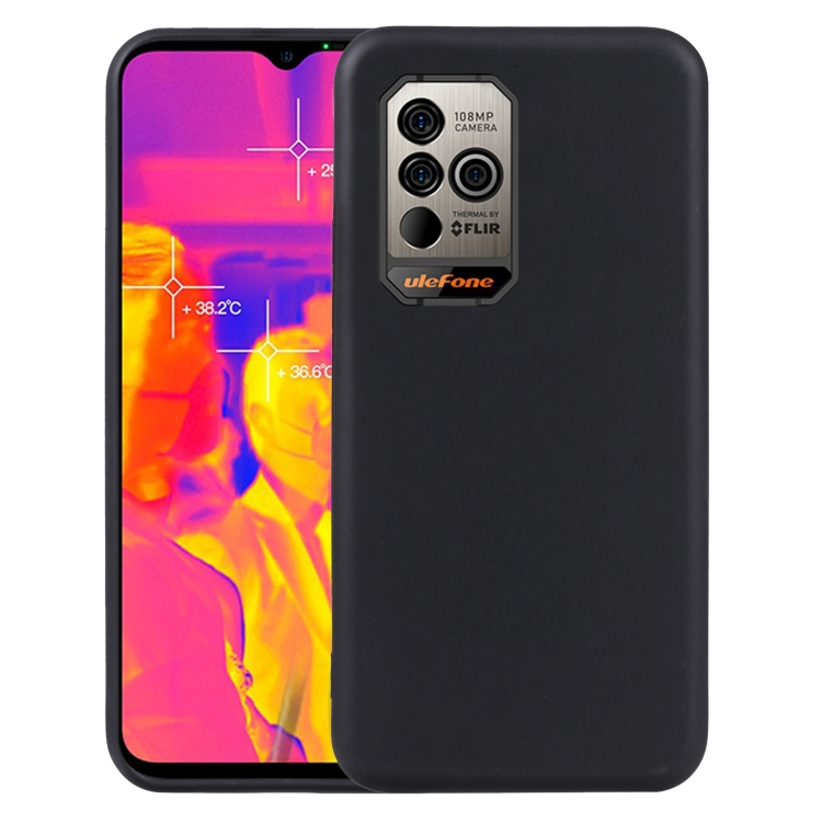 TPU szilikon borítás Ulefone Power Armor 19T fekete akciós termékkép 1